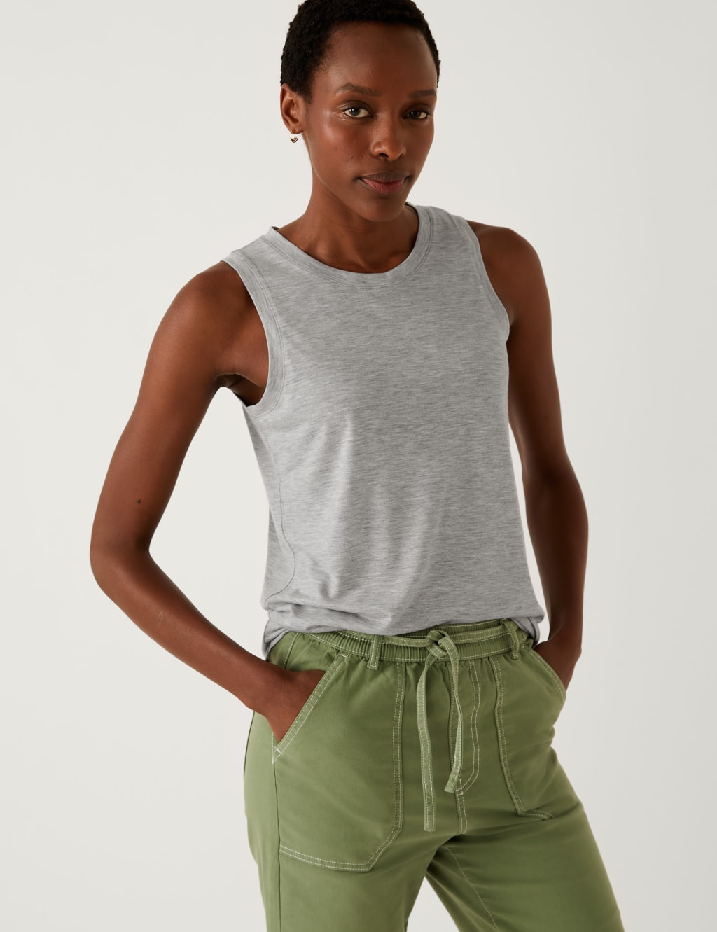 Relaxed Vest Top image 2
