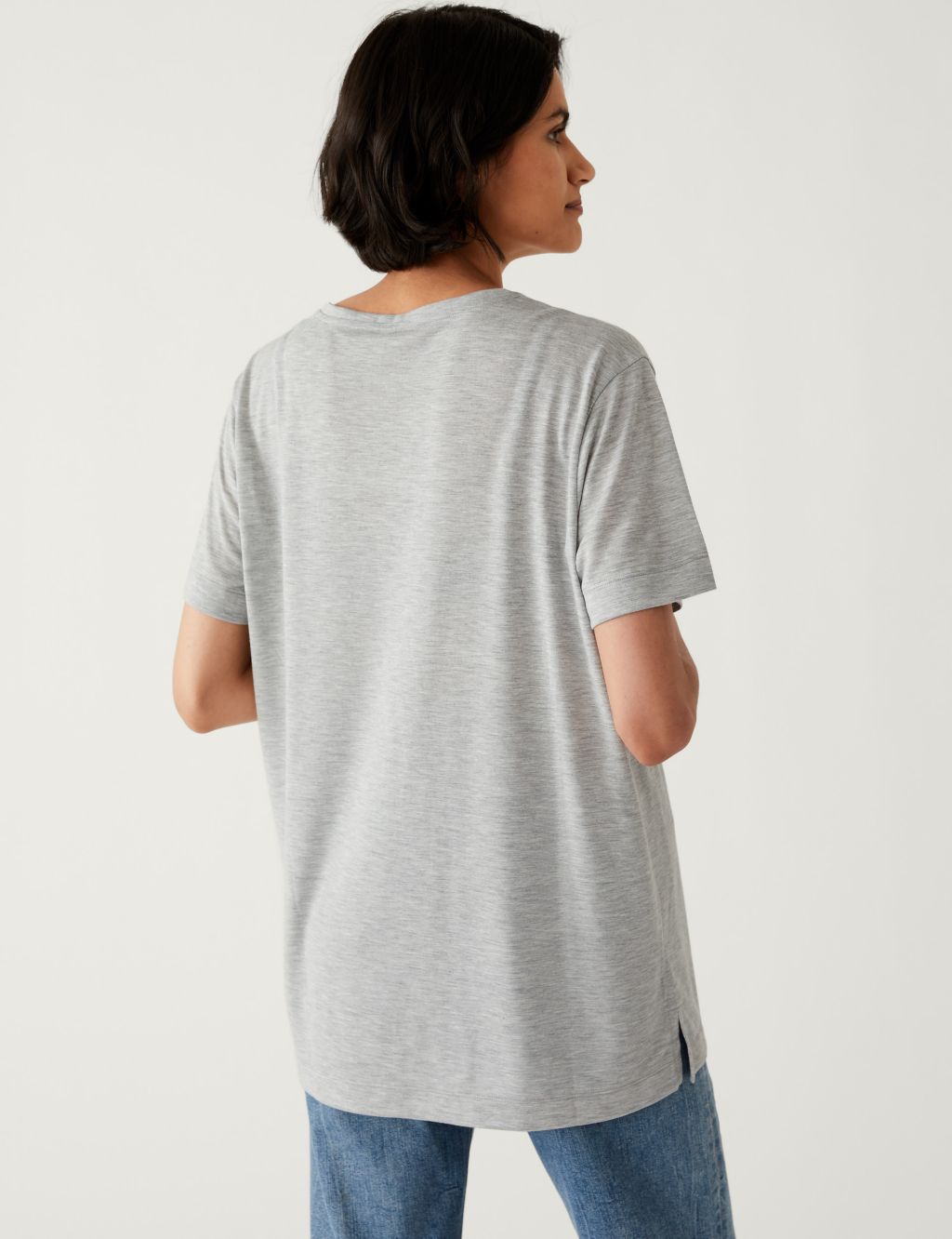 Relaxed Longline T-Shirt image 3