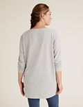 Maternity Relaxed Long Sleeve Top