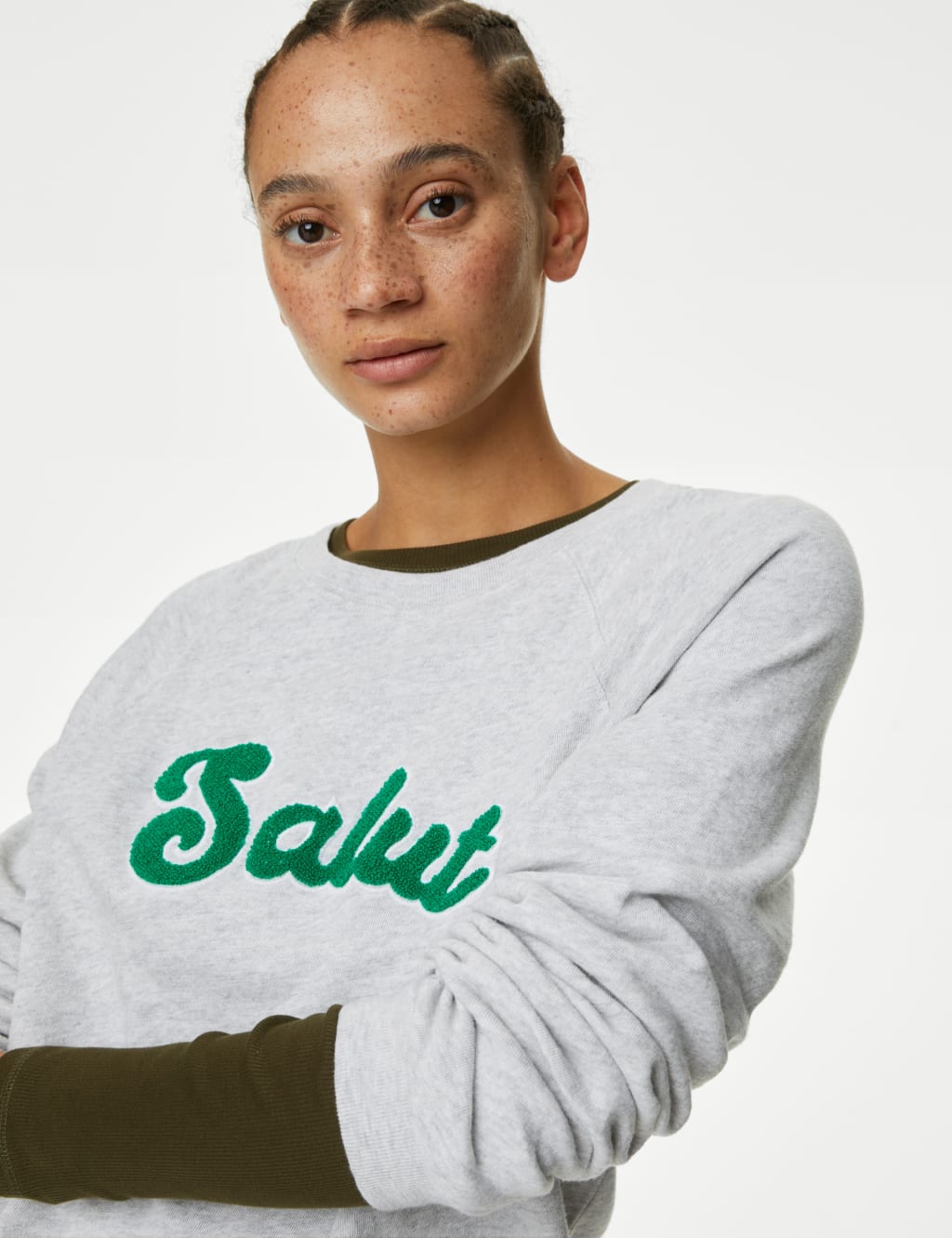 Women's Grey Sweatshirts | Mu0026S