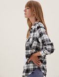 Checked Collared Regular Fit Shirt