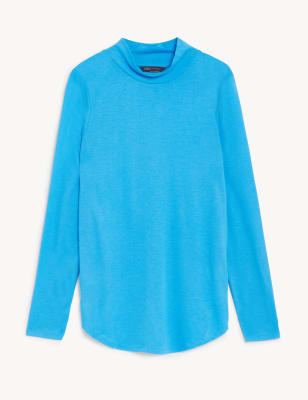 

Womens M&S Collection Relaxed Top - Turquoise, Turquoise