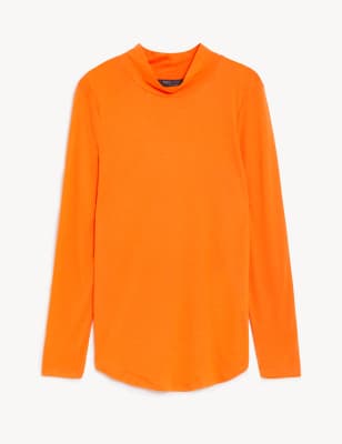 

Womens M&S Collection Relaxed Top - Tangerine, Tangerine