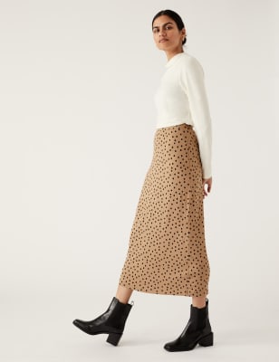 

Womens M&S Collection Jersey Roll Neck Relaxed Long Sleeve Top - Light Cream, Light Cream