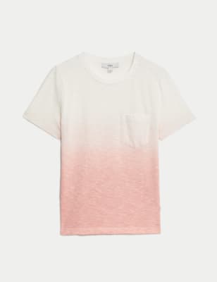 Ombre Orange Pattern All-Over Print T-Shirt
