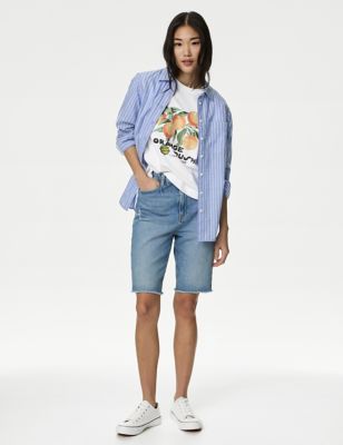Pure Cotton Printed Oversized T-Shirt - NZ