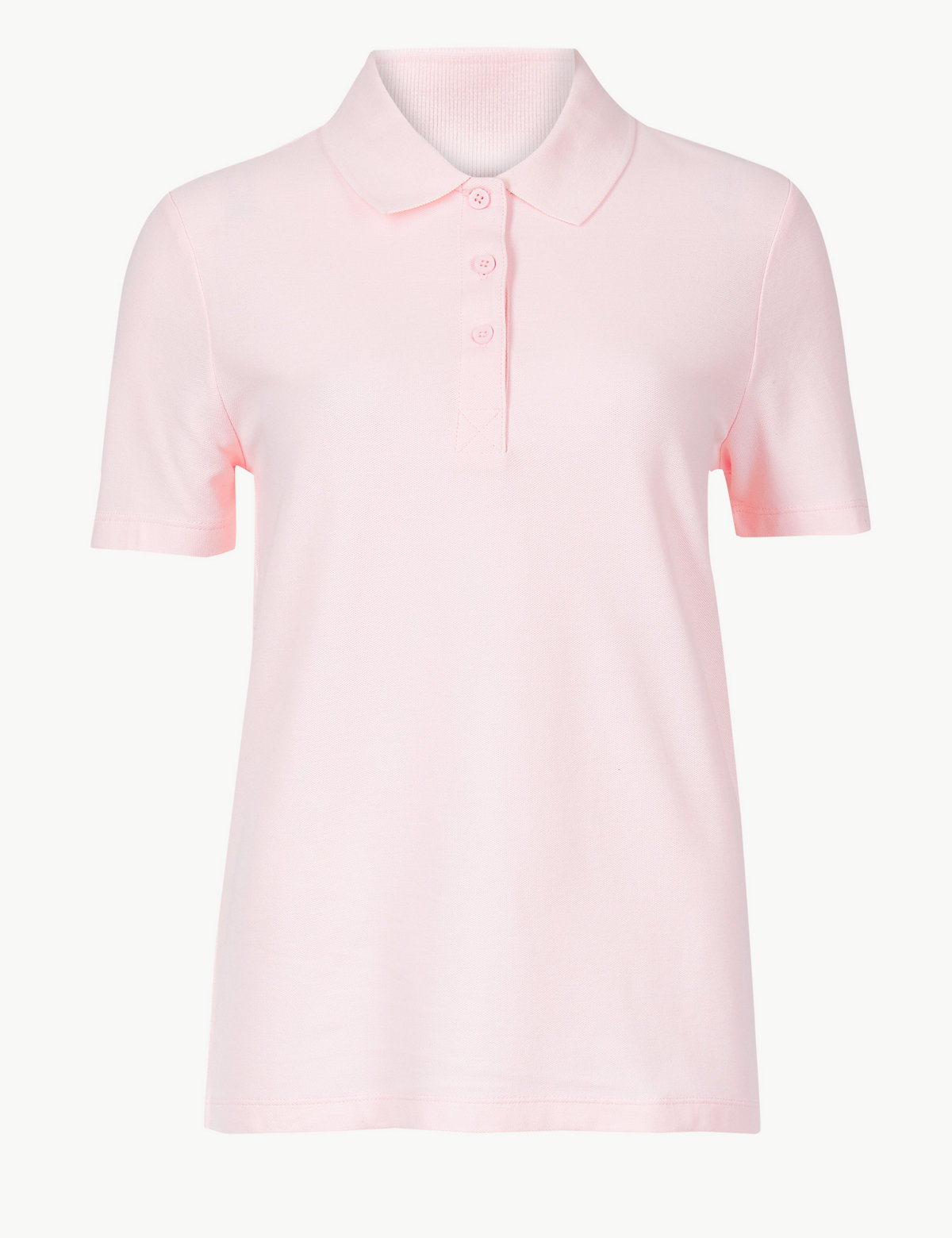 Pure Cotton Fitted Polo Shirt