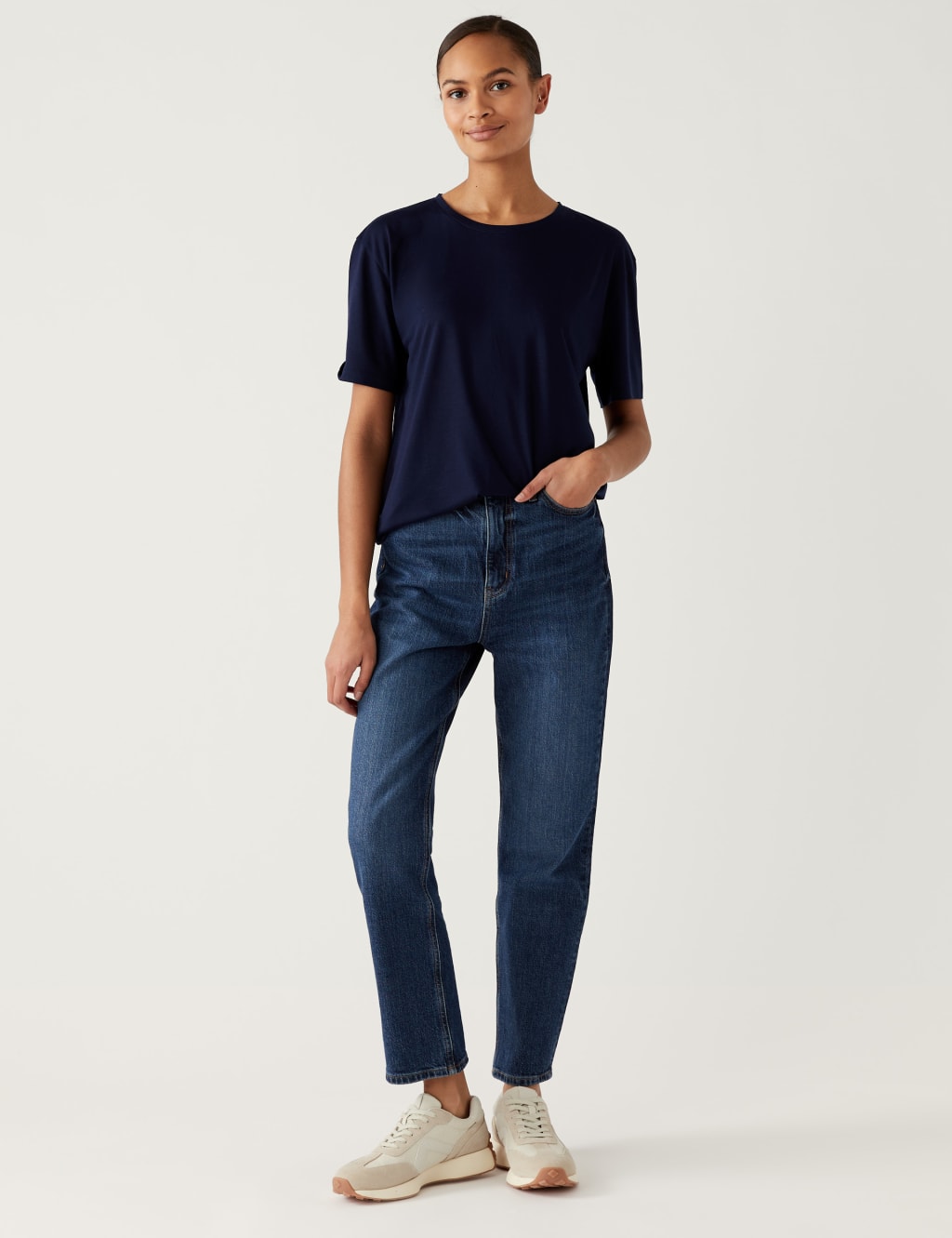 2pk Crew Neck Relaxed T-Shirts image 2