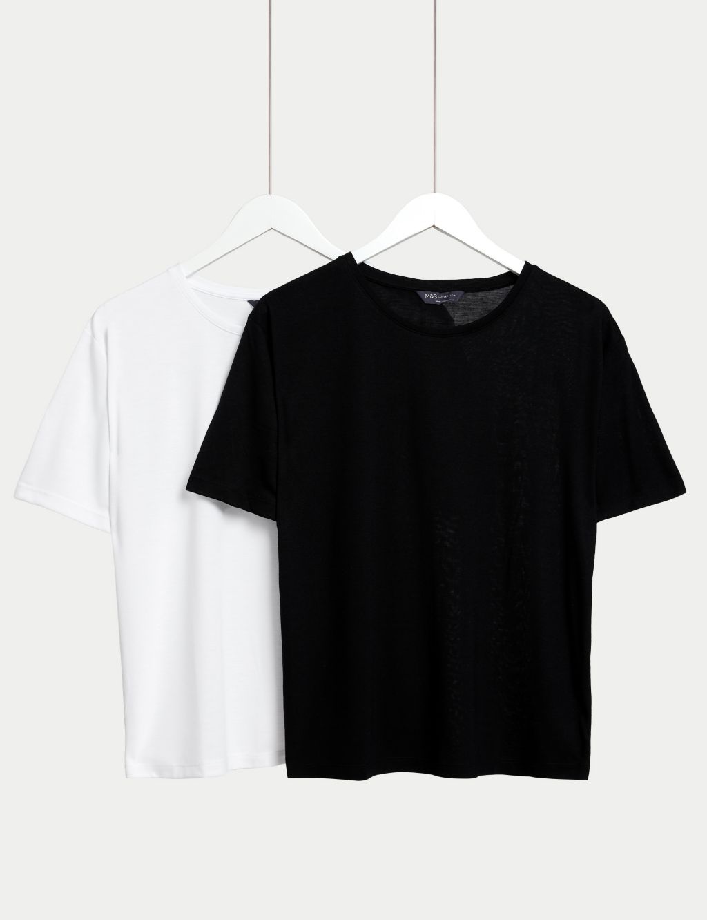 2pk Crew Neck Relaxed T-Shirts image 1