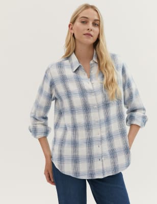 pure cotton shirts women