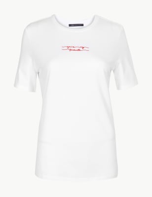 selected cotton my favourite t shirt