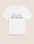 Pure Cotton Friends™ Slogan T-Shirt