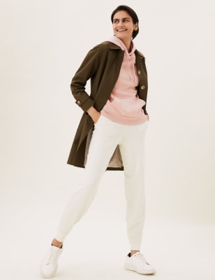 

Womens M&S Collection Cotton Rich Hoodie - Pink, Pink