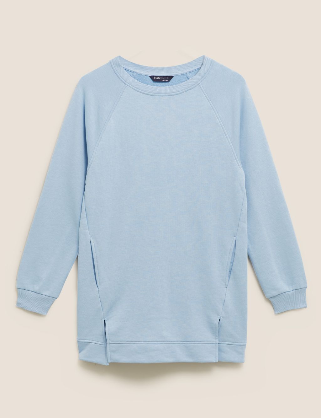 Cotton Rich Longline Sweatshirt image 2