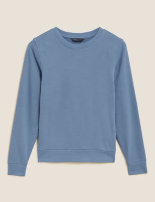 The Cotton Rich Crew Neck Sweatshirt