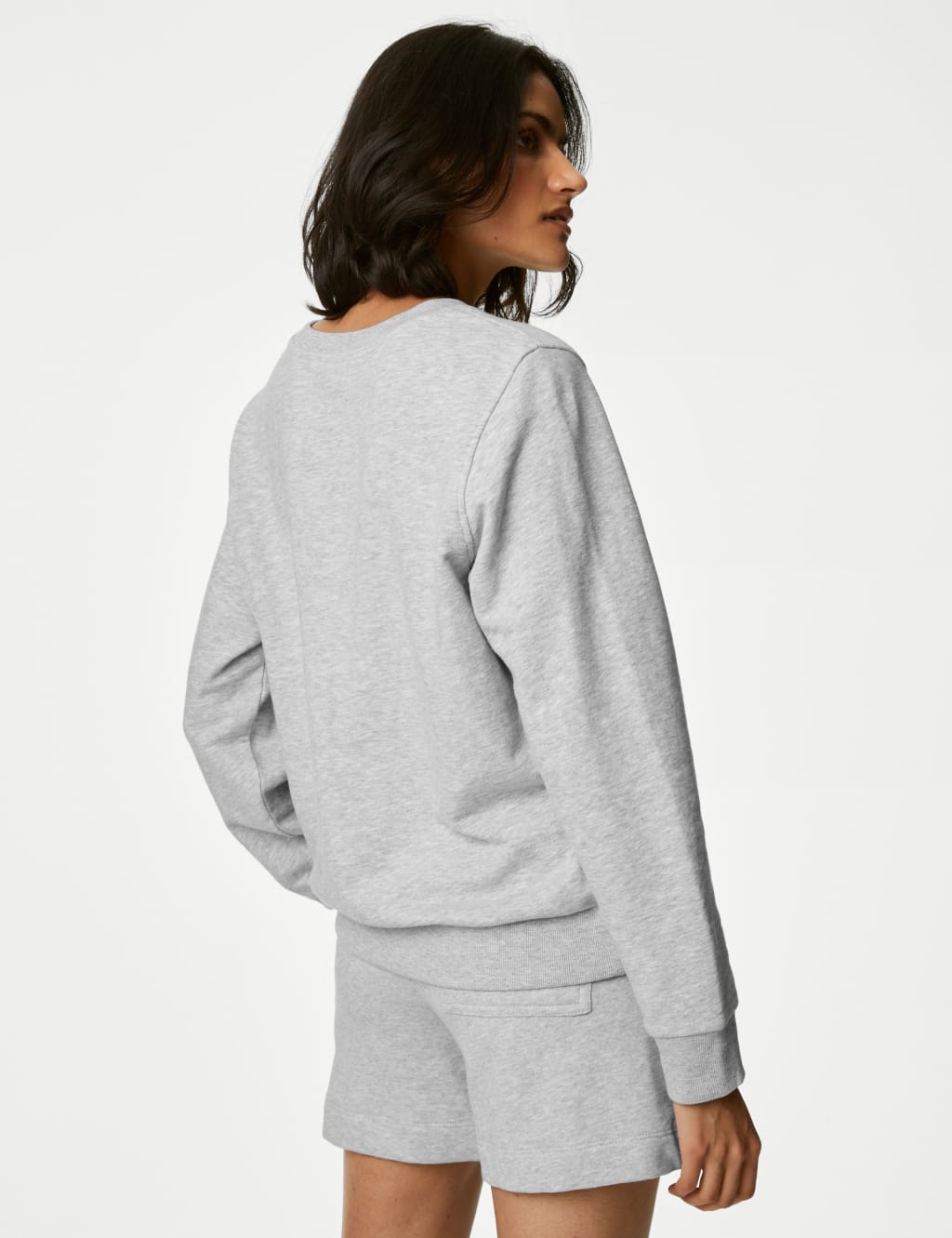 The Cotton Rich Crew Neck Sweatshirt image 5