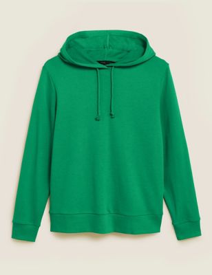 M&S Womens The Cotton Rich Hoodie