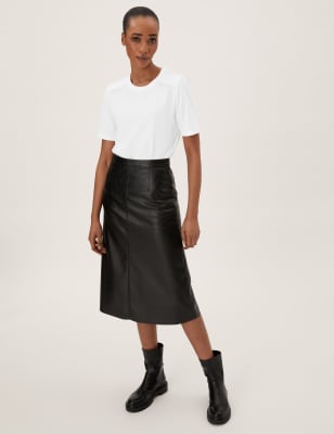 

M&S Collection Camiseta 100% algodón con bordadoWomens - White, White