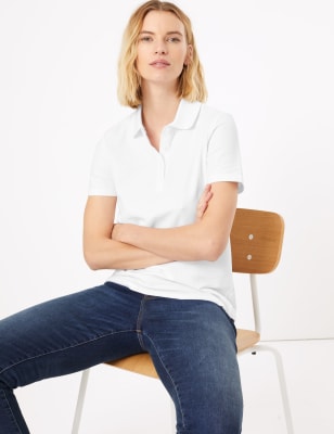 marks and spencer ladies polo shirts