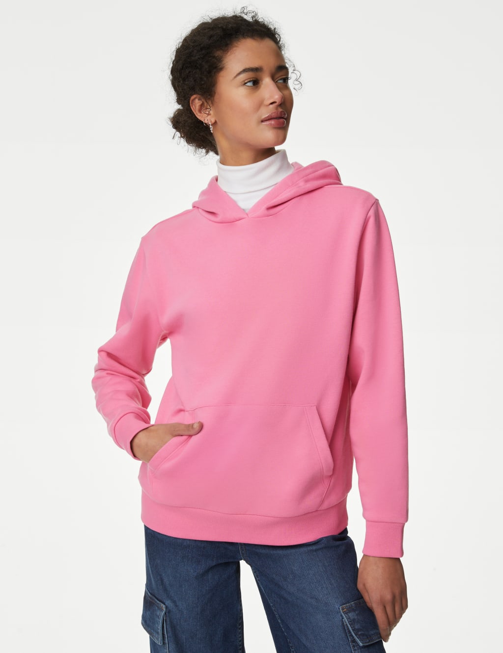 Light pink hoodie womens clearance