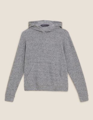 M&S Womens Soft Touch Hoodie