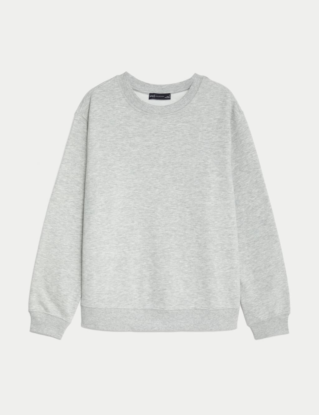 Cotton Rich Crew Neck Sweatshirt