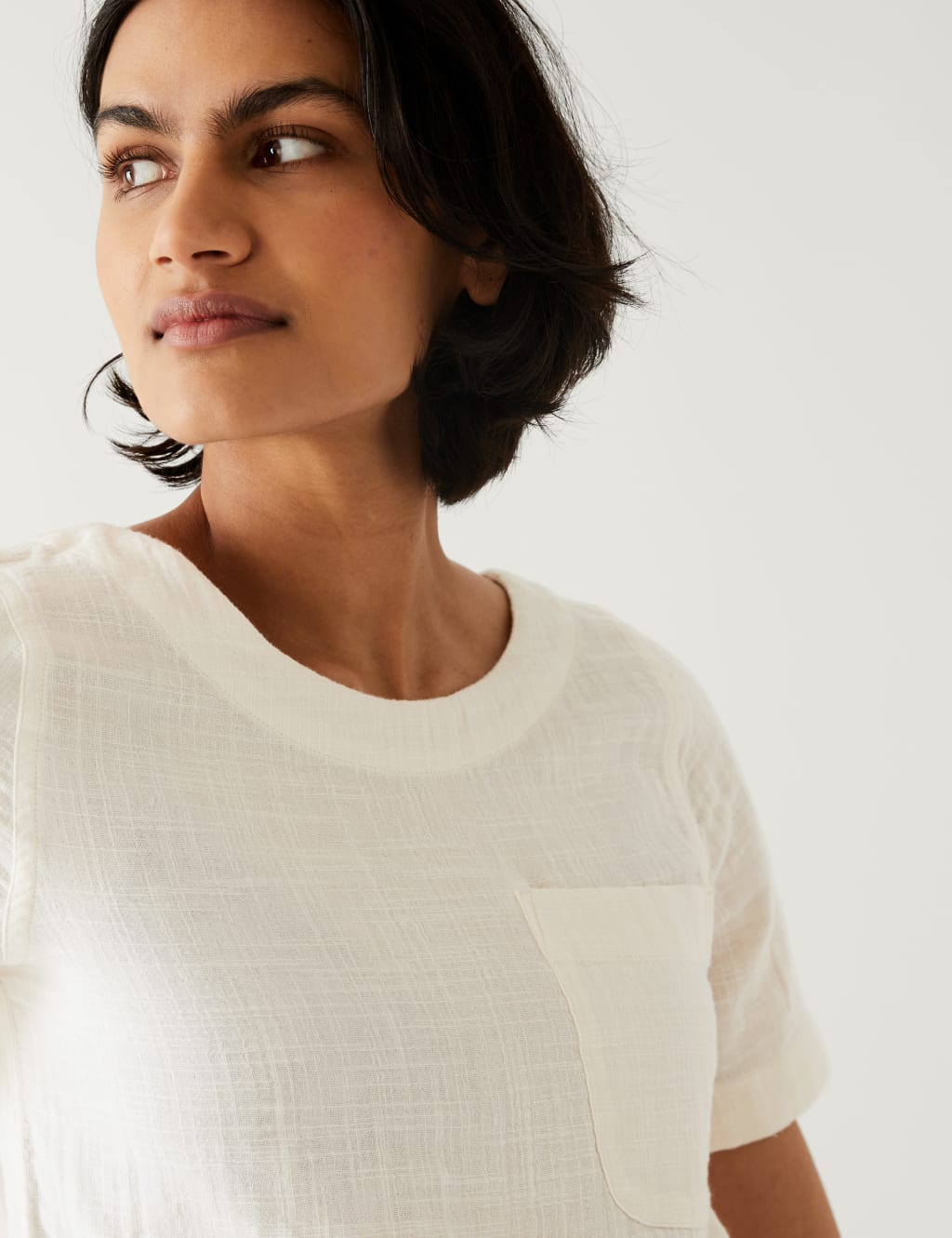 Pure Cotton Pocket T-Shirt image 3