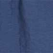 Crew Neck Smocked Shirred Detail Blouse - blue