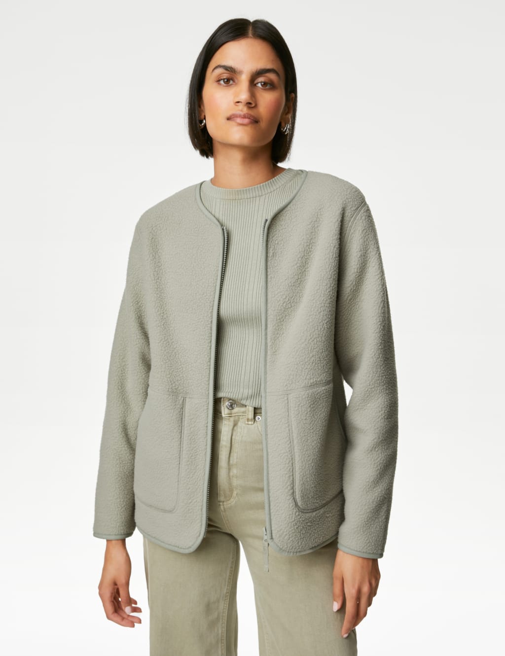 Women's Fleece Jackets M&S