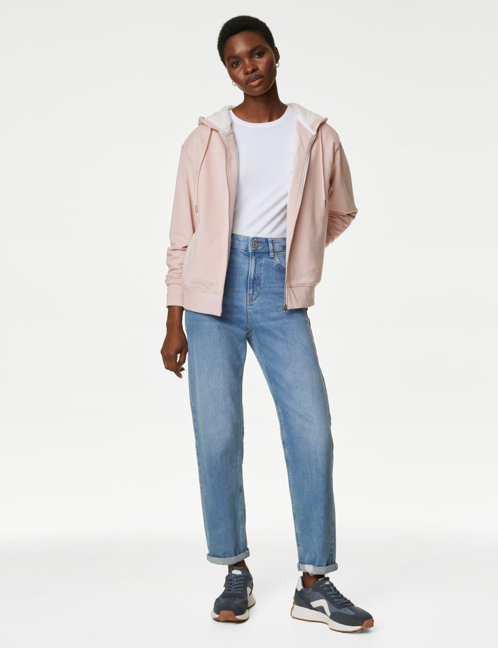 Women's Pink Hoodies | Mu0026S