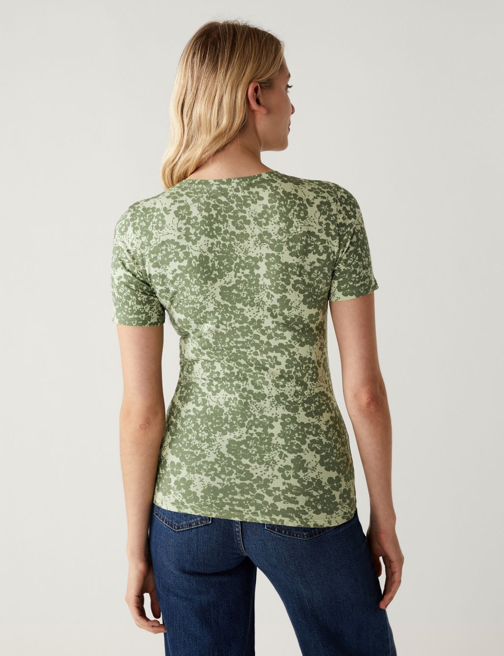Cotton Rich Printed Slim Fit T-Shirt image 4