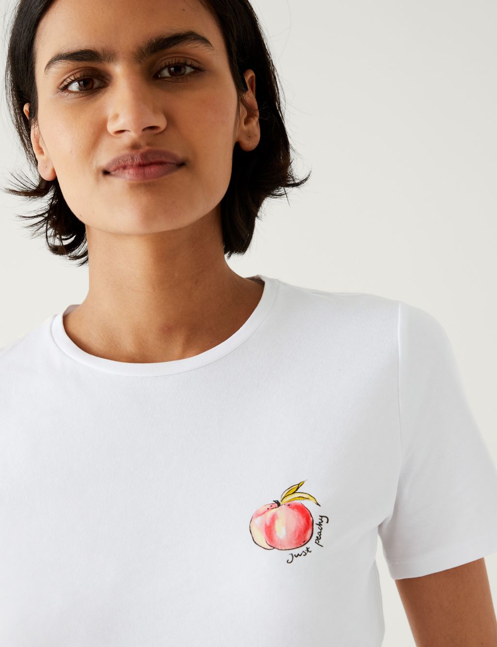 Cotton Rich Printed Slim Fit T-Shirt image 4