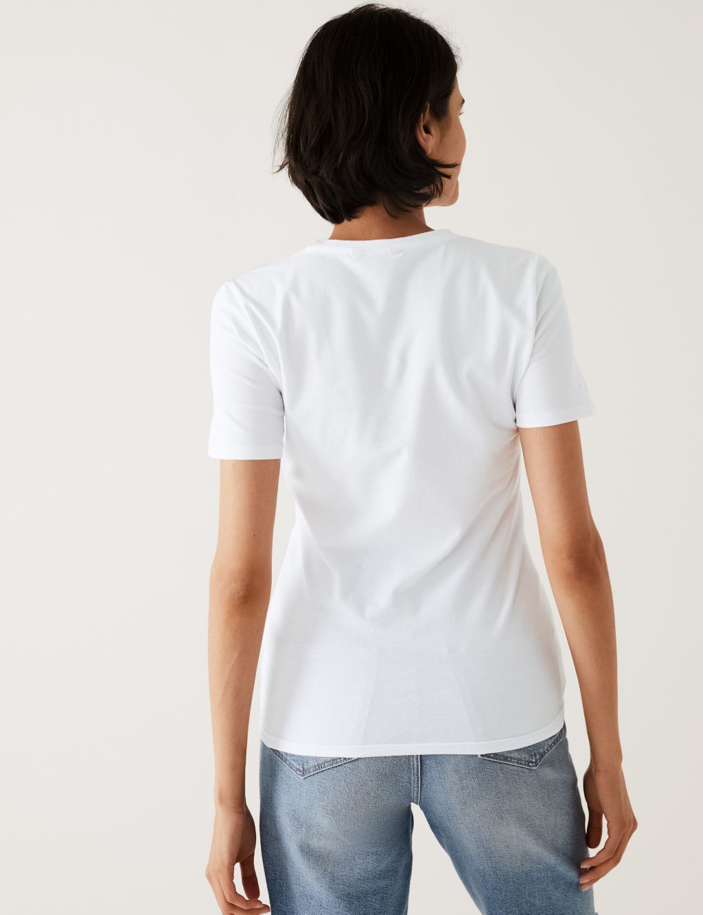 Cotton Rich Printed Slim Fit T-Shirt image 5