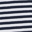 Pure Cotton Striped Slim Fit T-Shirt - navymix