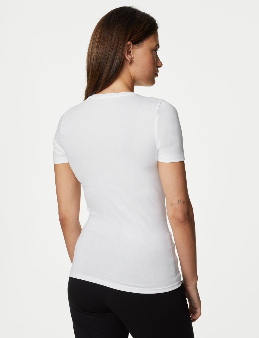 Cotton Rich Slim Fit T-Shirt image 4