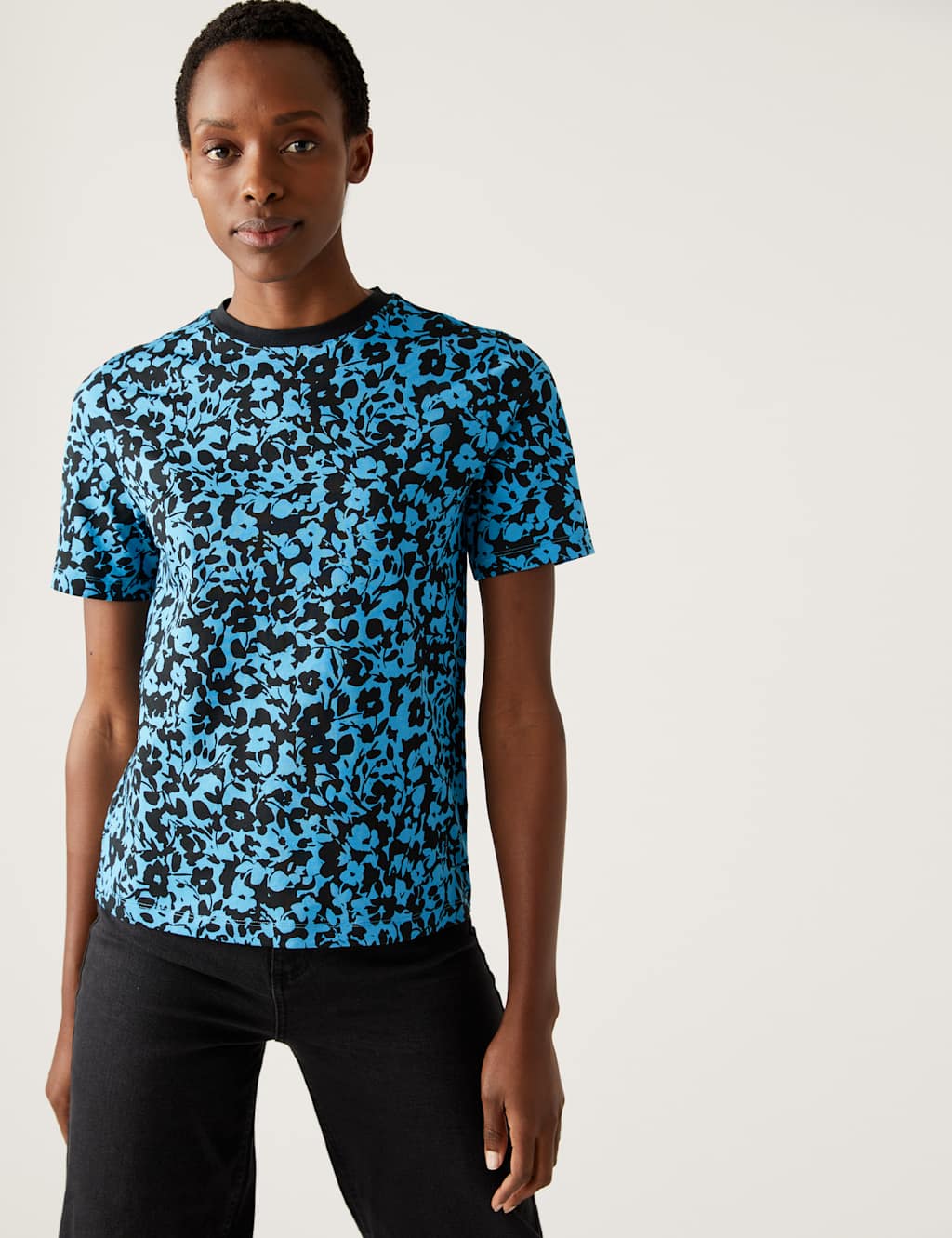 Pure Cotton Printed Everyday Fit T-Shirt image 5