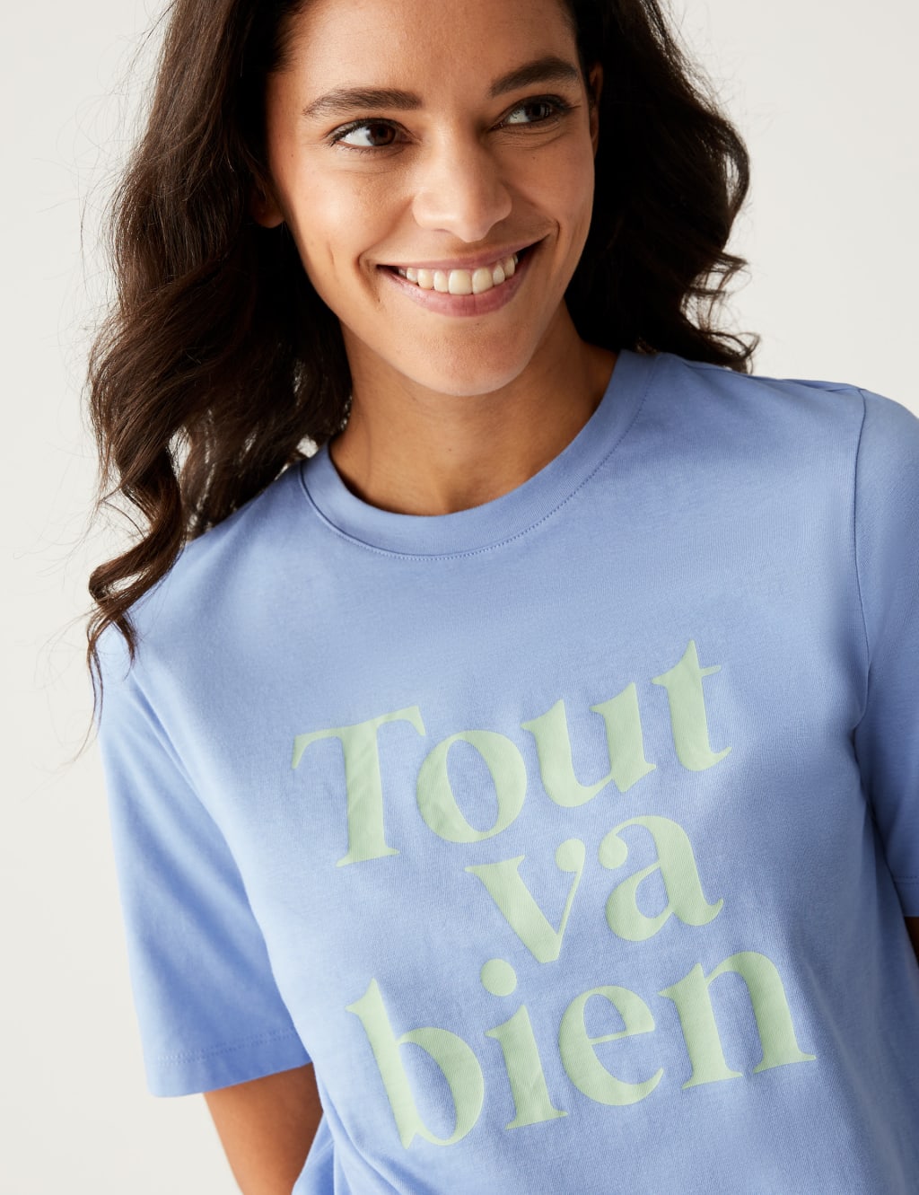 Pure Cotton Printed Everyday Fit T-Shirt image 2