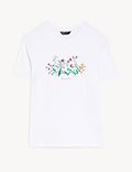 Pure Cotton Printed Everyday Fit T-Shirt