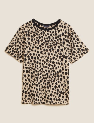 Pure Cotton Printed Oversized T-Shirt