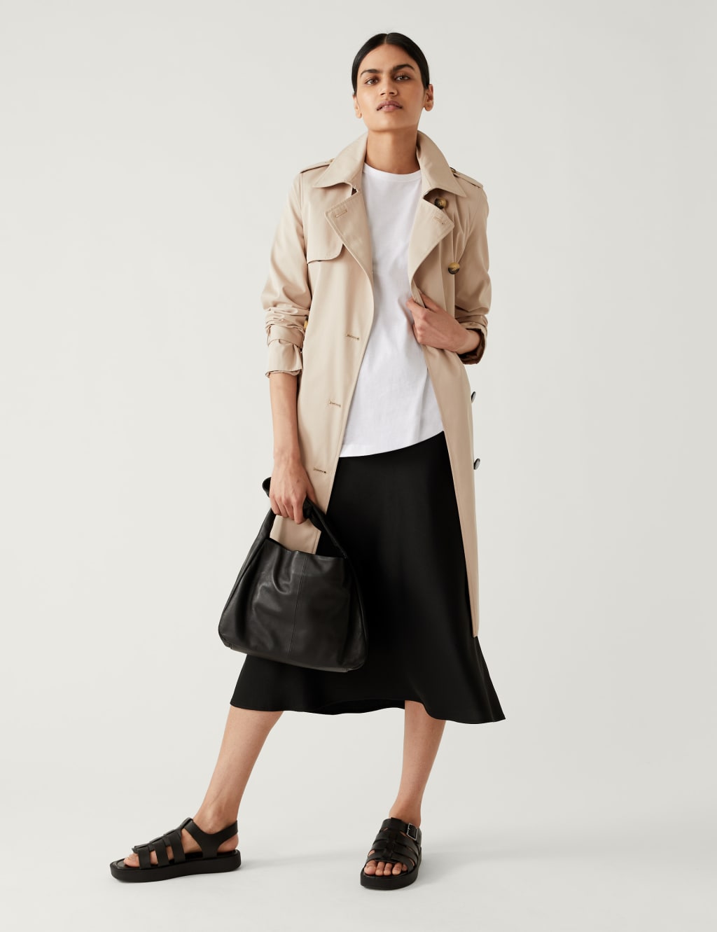 Pure Cotton Crew Neck Oversized T-Shirt image 5