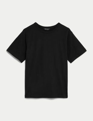 Pure Cotton Crew Neck Oversized TShirt