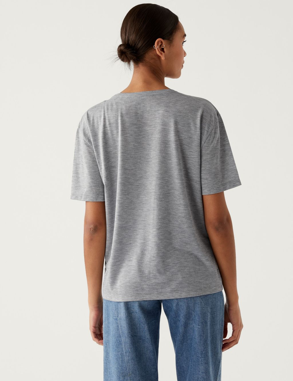 Crew Neck Relaxed T-Shirt image 3