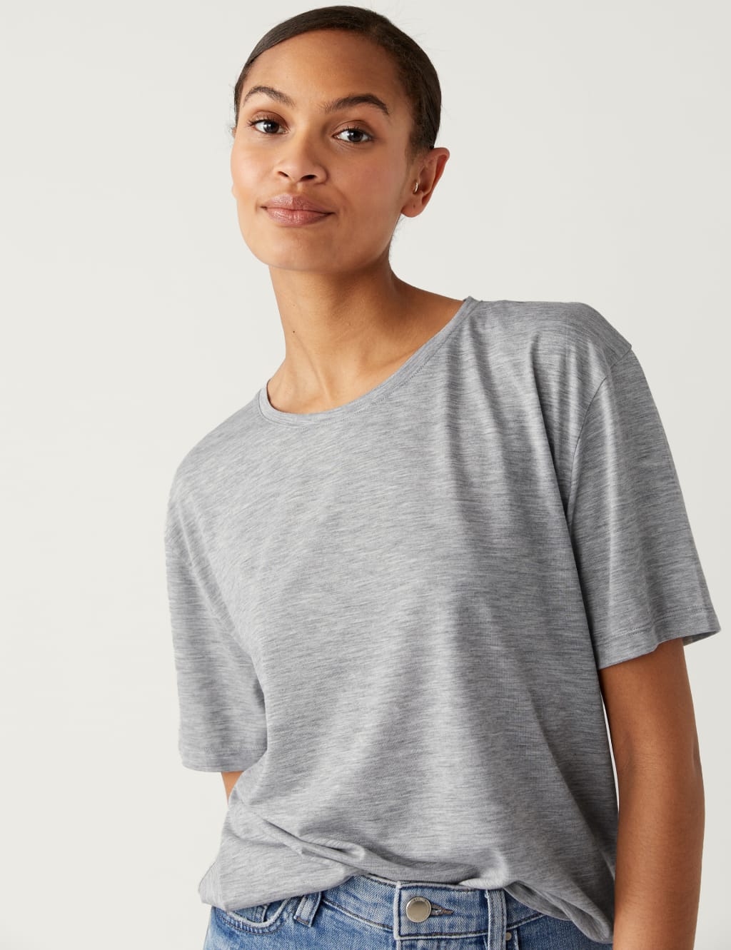 Women's Grey T-Shirts | M&S