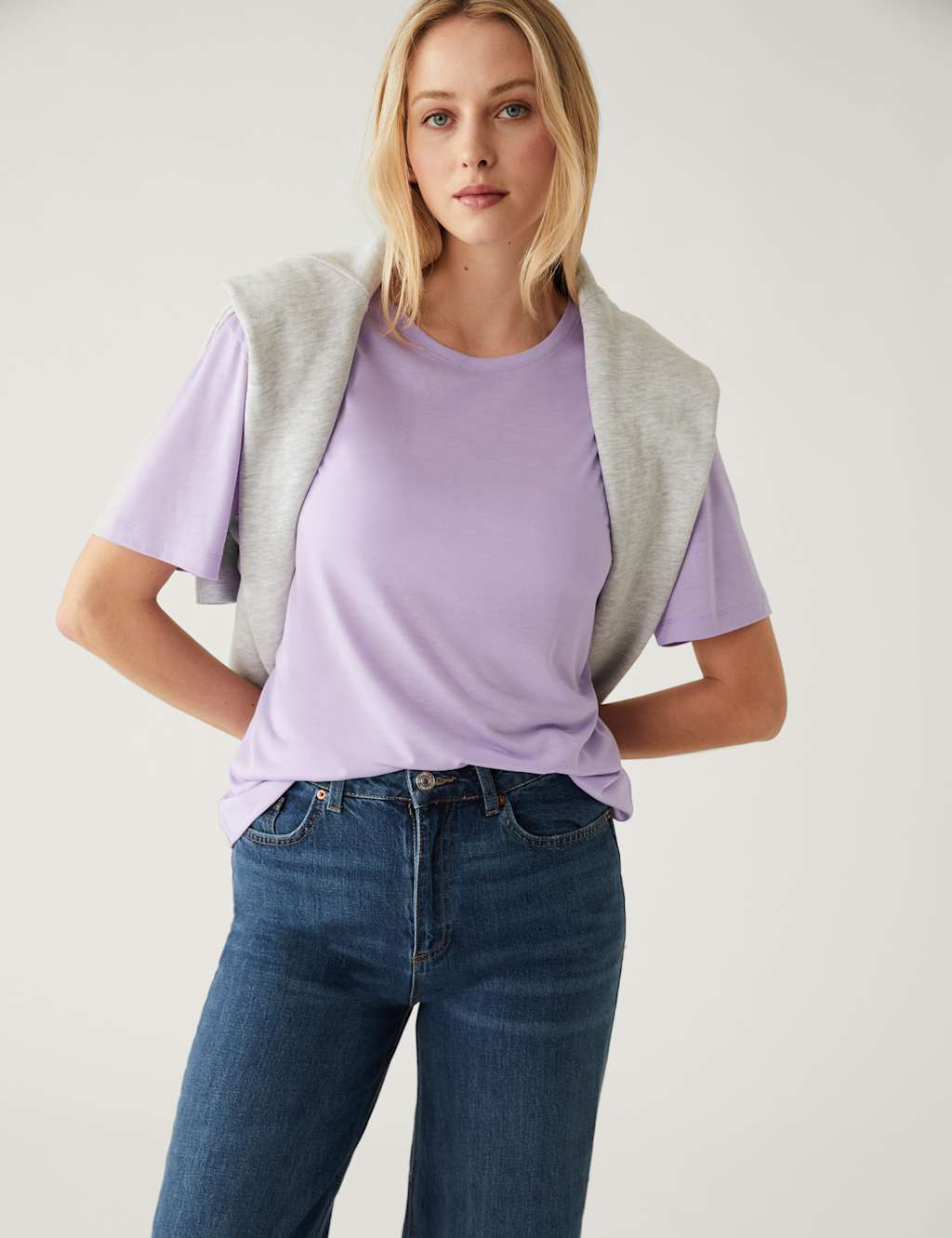 Crew Neck Relaxed T-Shirt image 1