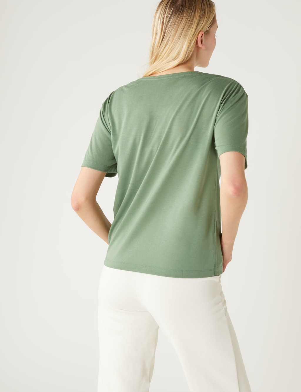 Crew Neck Relaxed T-Shirt image 4