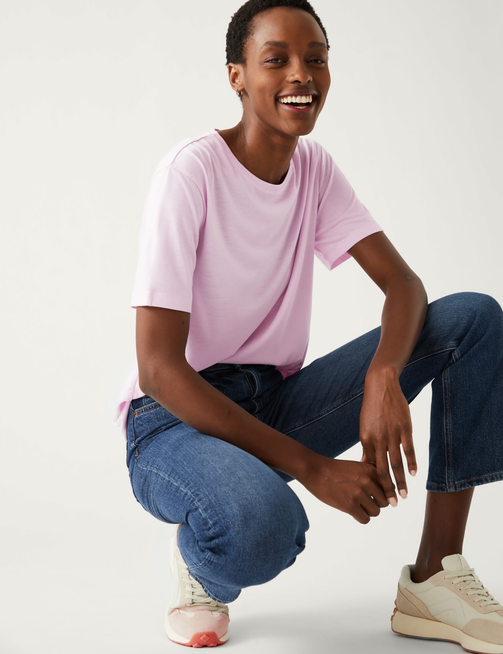 Crew Neck Relaxed T-Shirt image 1