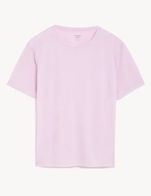 Crew Neck Relaxed T-Shirt | M&S Collection | M&S