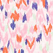 Printed Crew Neck Relaxed T-Shirt - lightpinkmix