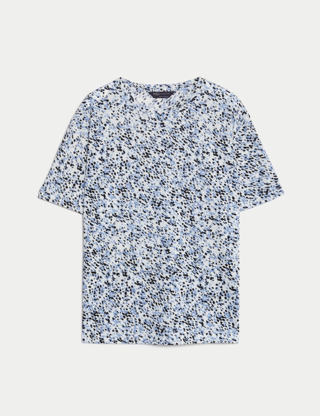 Printed Crew Neck Relaxed T-Shirt image 2
