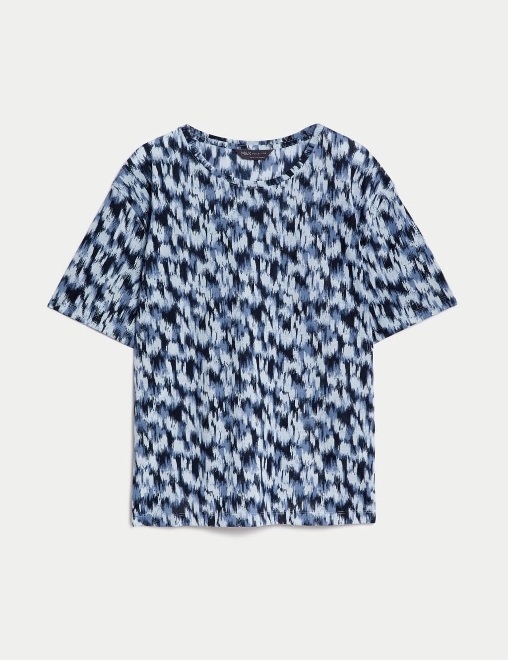 Printed Crew Neck Relaxed T-Shirt image 2